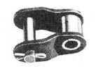 Kröpfglied / offset link 16B-1-L DIN 8187 vernickelt