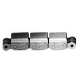 Rollenkette 20B-1 mit aufvulkanisiertem Gummiprofil