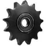 Kettenspannrad 16B-1, Z=13 mit Kugellager 204 KRR Ø 20 / Ø 47 / 17,7 mm breit