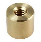 zylindrische Mutter für Trapezgewindespindel TR 18 x 4 linksgängig Typ HBD Bronze