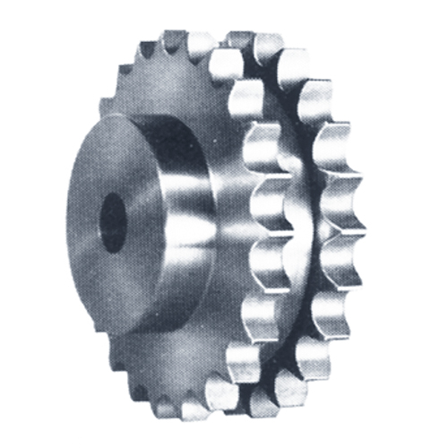 Kettenrad 06B-2, Z=20, vorgeb.