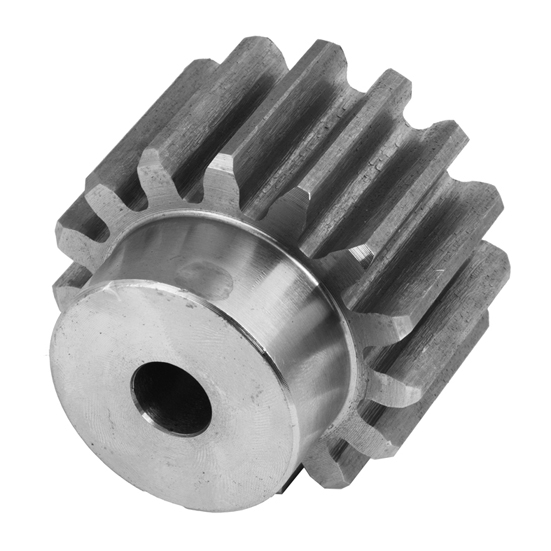 Stirnrad m=1, Z=12, vorgeb. / ungebohrt spur gears with side hub